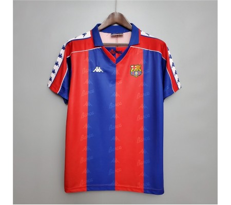 Barcelona 92/95 Home Red&Blue Soccer Jersey